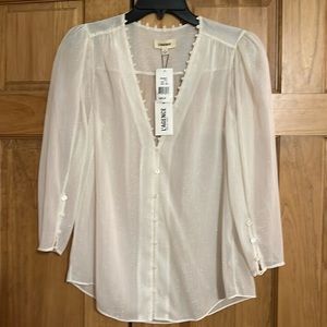 Blouse L’agence size S color white